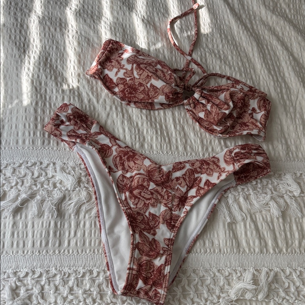 A&F Floral Print Bikini Set